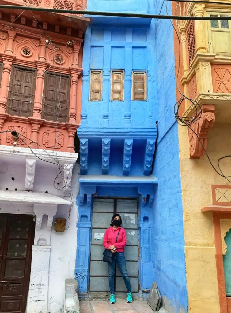 A blue house in Jodhpur