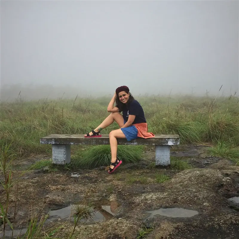 Posing-on-a-roadtrip-in-Shillong-Meghalaya-Perfect-weather-April-