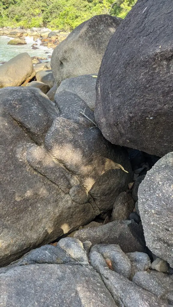 Trekking through Rocks