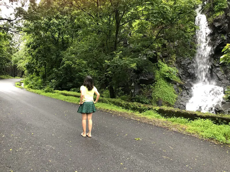 Posing near Chorla ghat