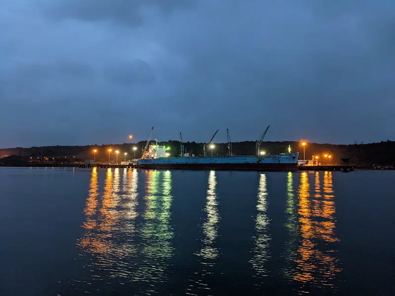 At the Tavsal Jetty