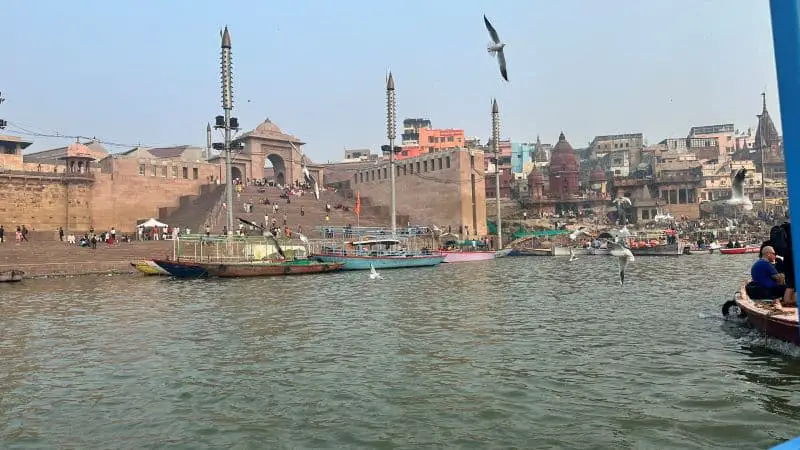 Kashi Vishwanath Mandir - where the boat ride ended